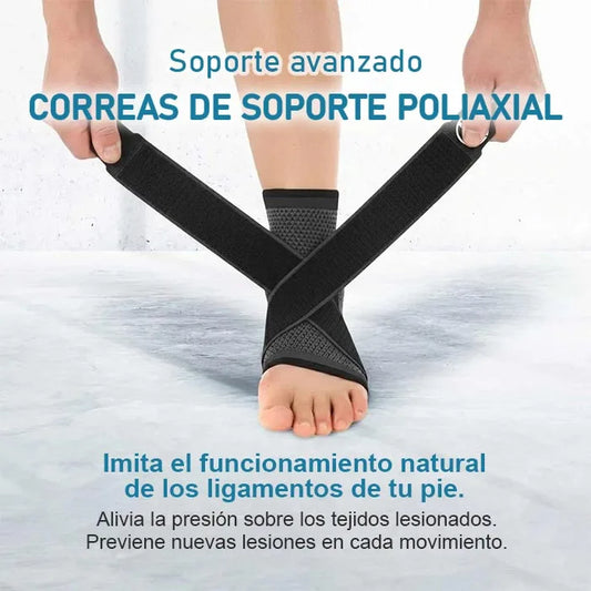 Tobillera con correas de sujeción